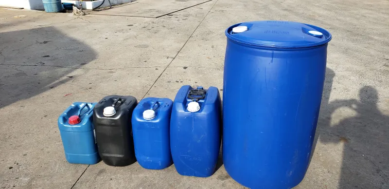 Tambor para óleo usado